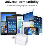 Wall Charger,USB Brick 3Pack 2.1A/5V Dual Port USB Plug Charger Cube Power Adapter Fast Charging Block for iPhone 17 16e 16 15 14 13 12 Pro Max 8 7 6 Plus 5S,iPad,Samsung Galaxy S8 S7 S6,Android Phone - color: White