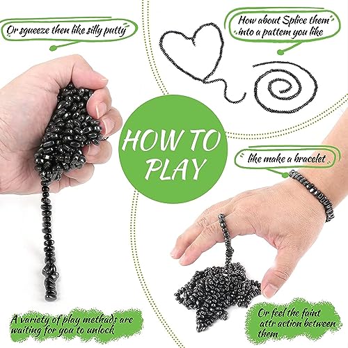 550pcs Fidget Toys Adults ，Sensory Toys， Desk Fidgets Toys for Office Stress/Anxiety Relief (550 PCS) - size: 550 PCS (Black)