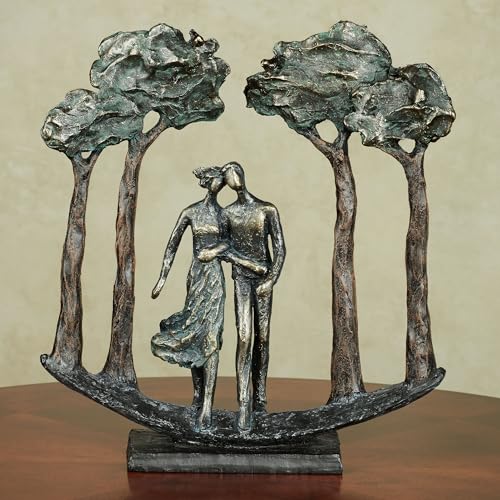 Through The Years Couple in Love Table Sculpture