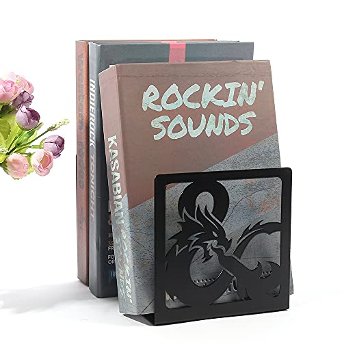 Book Ends, Bookends, Book Ends for Shelves, 1 Pair Non Skid Metal Book Divider Decorative Holder, Abstract Art Desgin Book Stopper Supports for Office, Home (1pair E) - color: 1pair E