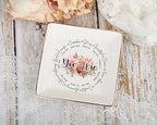 Christian Bible Verse Jewelry Dish Gift for Women, Faith 4" Ceramic Jewelry Tray, Christian Inspiration Gifts - Mother's Day, Birthday, Religious Gift - Communion, Confirmation Gifts for Teen Girls - color: You Are Round