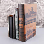 2Pcs Book Ends, Clear Acrylic Bookends, Non-Skid Bookend Supports, Book Stopper for Books/Movies/CDs/Video Games