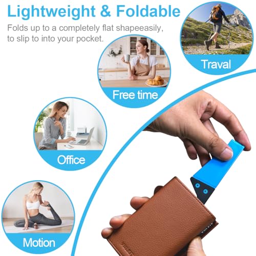 4 Pack Cell Phone Stand, Foldable Phone Holder for Desk Compatible with Phone 16 15 14 13 12 11 Pro Xs Xs Max Xr X 8, Nintendo Switch, All Phones - color: Polychrome Portable