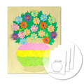 DIY Vase Pre Drawn Canvas Painting Kit, 3-Pack 8x10 Inch Canvas Panels, 40 Tassel Flowers, 8 Acrylic Paints, 3 Brushes & Double-Sided Tape, Creative Art Kit for DIY Projects & Crafting Fun - size: 8"x10"(3-Pack), style: Classic - Vase