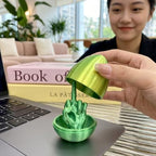 3D Printing Friendly Gesture Egg Tabletop Ornament, Suitable for bedrooms and Living Rooms - color: Green