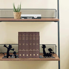 C&H Decorative Bookends – Modern Kids Book Stopper for Shelves, Home Decor, Collectible Merchandise