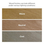 Plank+Beam Grand Console Table, 56 Inch Solid Wood Modern Sofa Table, Narrow Entryway Table for Hallway, Behind The Couch, Living Room, Foyer, Pecan Wirebrush - color: Pecan Wirebrush, size: 56 Inch