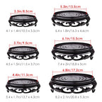 Hapivida Plant Stand, 6.8in Round Vase Base Plant Riser Flower Pot Display Stand Plant Rack Holder Planter Tray Furniture Indoor Outdoor for Desktop Counter Room
