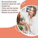 Pink Salt Crystal Accessories (Pink Salt Crystal Bath Ball - Round Shape) - color: Pink Salt Crystal Bath Ball - Round Shape