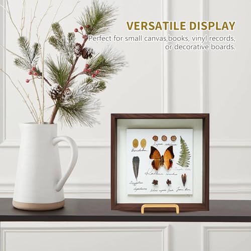 Plate Holder Easel Display Stand - 6 inch Metal Plate Stands for Display - Tabletop Picture Stand - Gold Iron Easels for Display Pictures | Photo Frames | Book | Decorative Plates | Plaque - 3 Pack