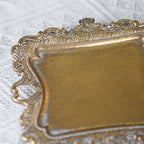 Ring Holder Jewelry Dish, Gold Trinket Tray for Rings,Wedding Gift for Women