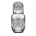 Godinger Bedside Night Carafe - Cup and Bottle to Keep Next To Your Bed for a Handy Midnight Drink, 16oz - color: Clear