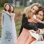 Birthday Gifts for Mom, Valentines Day Gifts for Mom, Mother of The Bride Gift, Sculpted Hand-Painted Figurine - color: Blue