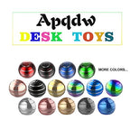 Kinetic Desk Toys, 1.54'' Kinetic Spinning Desk Toys for Kids Adults, Fidget Toys for Party Favors, Christmas Stocking Stuffers, Easter Basket (39MM, Red-A) - color: Red-a