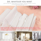 80 Pcs Plastic Curtain Hooks, Adjustable Pinch Pleat Hooks, Ratchet System Pinch Pleat Curtain Hooks for Window Curtain, Door Curtain and Shower Curtain (90mm/3.54inch)