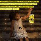 12 Pack Solar Mason Jar Lid Lights - 30 LED Firefly Fairy String Lights, Waterproof Outdoor Solar Lights with Hangers for Regular Mouth Jars (No Jars Included) - color: 12pack-Warm White