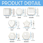 Personalized Chinoiserie Floral Jewelry Dish Ceramic Ring Holder Square Trinket Tray Custom Grandparent Mother Birthday Present We Love You Heart Shaped Toile Mother’s Day Keepsake With Names - color: Design 03