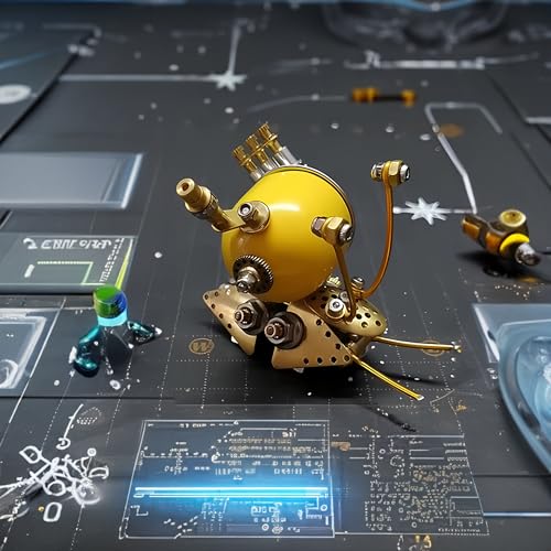 Mechanical Metal DIY 3D Insect Brass 3D Puzzles for Adults Snail Metal Models for Family and Friends (Snail-Y) - style: Snail-Y