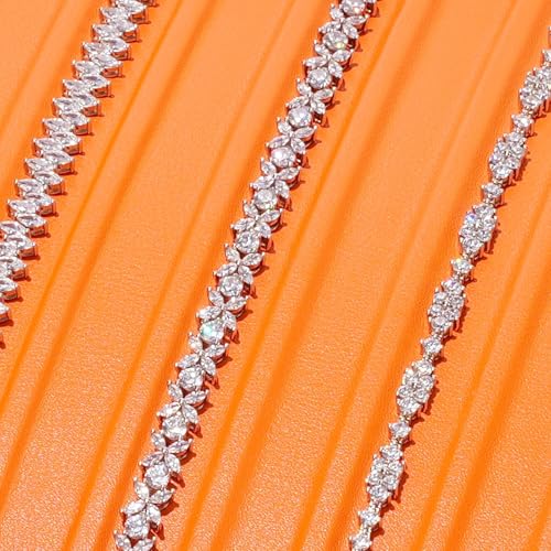 18 Slots PU Leather Jewelry Tray Necklace Display Tray Jewelry Drawer Organizer Necklace Bracelet Holder Stackable Jewelry Trays for Necklace Bracelet Pendant (Orange) - color: Orange, size: 18 Slot