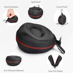 Single Travel Watch Case, Premium Watch Storage Box for Wristwatch & Smartwatch up to 50mm, Portable Crushproof Watch Protection Travel Cases for Men & Women, Travel, Gym, Outdoor Adventures