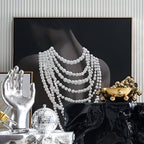 Z Gallerie Glass & Gold Decorative Object