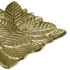 BBH Home's Handmade Gold Novelty Shaped Aluminium Tray 6.88 x 6.88 x 0.78 AMBBVK043AB2020 - color: Gold