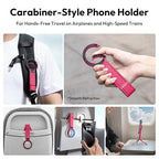 ULANZI MA30 Magnetic Phone Tripod Stand for iPhone - Aluminium Maglock Smartphone Mini Tripod Pocket Cell Phone Stand Strong Magnet Quick Mount Compatible with iPhone 17 16 15 14 13 12 Series, Red - color: Red