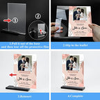Acrylic Sign Holder 5x7, 6-Pack Plastic Clear Vertical Double-Sided Menu Display Stand with Double-Sided Display, Perfect for Restaurants, Offices, Exhibits - size: Vertical 6 Pack 5x7