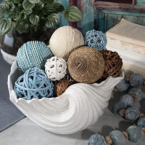 ANDALUCA Decorative Vase Filler Bag with Orbs, Balls (Aqua Blue) - color: Aqua Blue