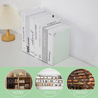 Metal Book Ends Bookend for Shelves Book Holder - color: Green