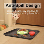 Multi-Purpose Boot Tray Mat,Boot Tray for Entryway, Pet Bowl Tray,Dog Bowl Mat,Waterproof Trays for Indoor and Outdoor Floor Protection,20“x 15"/2 Pack - size: 20x15*2 pack