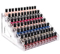 Pero Pero Nail Polish Organizer Acrylic Display Rack for Nail Polish Holder Sunglasses Organizer Essential Oils Holder Clear Eyeglasses Display Case Makeup Organizer - style: 7Layers