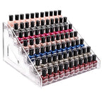 Pero Pero Nail Polish Organizer Acrylic Display Rack for Nail Polish Holder Sunglasses Organizer Essential Oils Holder Clear Eyeglasses Display Case Makeup Organizer - style: 7Layers