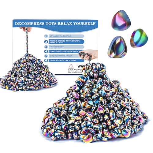 1100pcs Desk Fidget Toys for Adults, Stress & Anxiety Relief, Sensory Fidget Toys for Office, ADHD, Autism,Ideal Gift (1100Pcs Colorful) - color: 1100pcs Colorful