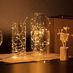 WGVI Hurricane Candle Holder Sleeve, Wide 2", Height 12", Clear Glass Cylinder Candleholder, Chimney Tube, Open Ended Candle Shade, 1 Piece (HST0212_1) - size: 2"x12"H