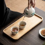 Bamboo Vanity Tray, Bathroom Counter Tray, Toilet Tank Tray, Bathroom Tray for Organizing and Home Decor, 14.2 x 6 x 0.8 inch - size: 14.2" x 6" x 0.8"