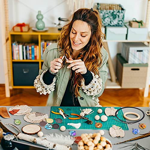110Pcs Pendant Trays, Round Tray Set, Alloy Tray Charms Bulk, Bezel Pendant Trays for Homemade Jewelry and Necklaces, DIY Crafts, Resin Art, Paint Pour Skins, Costume Jewelry - size: 110 PCS