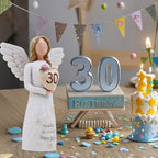 30th Birthday Decorations for Her, 30th Birthday Gifts for Her, Sculpted Hand-Painted Figurine - style: 30th Birthday Gifts