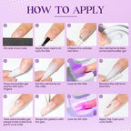 MIZHSE 60g White 3D Gel Nail Art Sculpting, Solid Builder Gel for Nails Non-Sticky Carving Molding Hard Extension Gels Soak Off U V LED for Salon Manicure Home DIY - color: 0-0-White