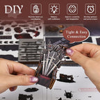 DIY Book Nook Kit Miniature House Dollhouse Kit, Book Nook Kits for Beginners, 3D Wooden Puzzle Booknook Bookend Bookshelf Decor Model Build with Dust Cover (Throne of Blades) - style: Throne of blades