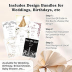 Wedding Sign Holder, Adjustable Welcome to Our Wedding Sign Stand W/Design Bundle & Leather Sign Hanging Straps, Heavy Duty Easel Stand for Sign, Wedding Seating Chart Stand, Easel for Display (Gold) - color: Gold