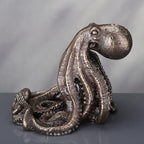 Veronese Design 4 3/8 Inch Octopus Tentacle Cell Phone Holder Desk Stand Sculptural Display Station Nautical Home Decor Steampunk Statue