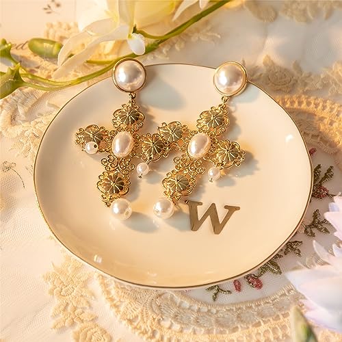 Ceramic Ring Holder for Jewelry, Jewelry Tray, Ring Dish, Aesthetic Room Decor, Engagement Gifts Bride Gifts Wedding Gifts for Women, White, 4.75"(W) - color: W