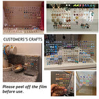 PH PandaHall 4 Pack 72 Holes Acrylic Earring Holder Organizer Ear Studs Jewelry Storage Display Rack Showcase Earrings Display Stand Earring Storage for Selling Retail Marketing Personal 3x2x4.5inch