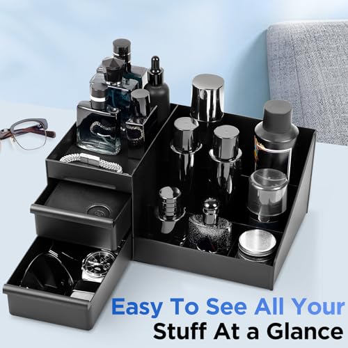 Mens Organizer,Perfume Organizer,Cologne Stand,Cologne Shelf,Perfume Stand,Shelf for Bathroom Counter,Mens Dresser,Men Bedroom,Bathroom Organizers and Storage,Gifts for Men
