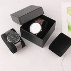 10 Pack Velvet Bracelet,Watch Pillow Jewelry Exhibition (black)