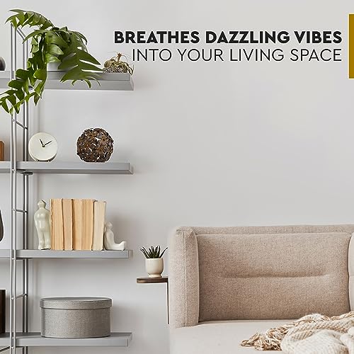 Everydecor Metal Decorative Sphere for Home Decor - Decorative Balls for Shelves, Centerpiece Bowls, Bookshelf - Decoration Orbs Accents for Living Room, Bedroom - Antique Brown Shelf Spheres - color: F. Brown, size: 4 Inch