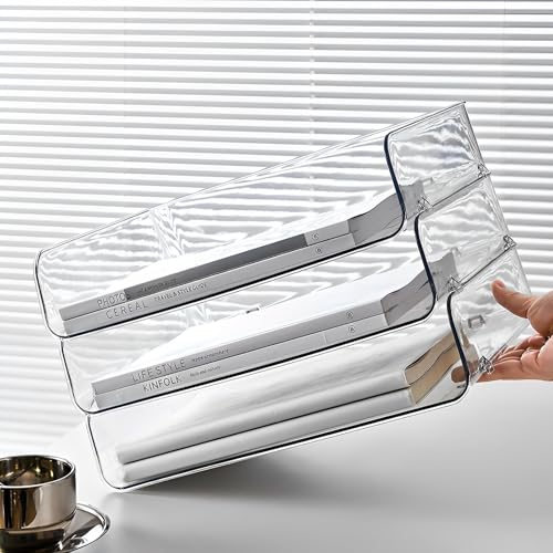 Gagee 4 Pack Paper Organizer for Desk,Stackable Paper Tray Book Holder for Classroom,Office and More,Letter Tray Desk Organizer,Clear - size: 4 Horizontal