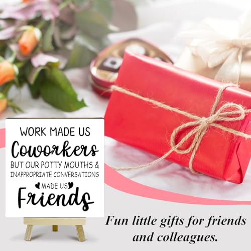 Appreciation Gifts for Colleague, Girly Gifts for Women, Employee Appreciation Gifts, Thank You Gifts for Colleague, Office Desk Decor for Women (MP20), Wood - color: MP020