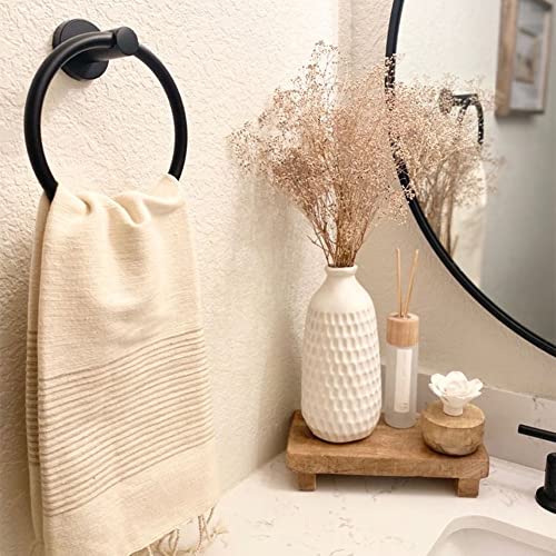 White Ceramic Vase for Decor, 9" Boho Vase for Flower, Pottery Bud Vase Modern Decorative Dried Flower Vase for Home Decor Accents - color: 9 Inch White